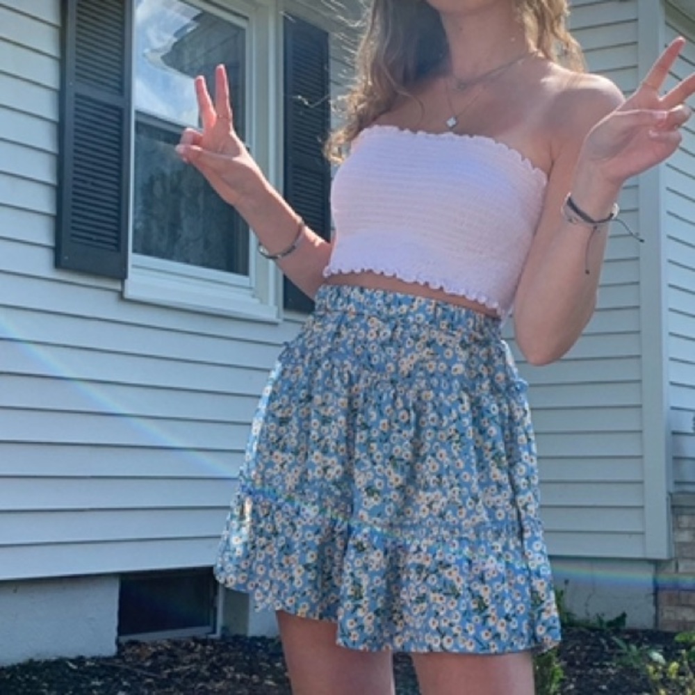 SHEIN skirt and top set